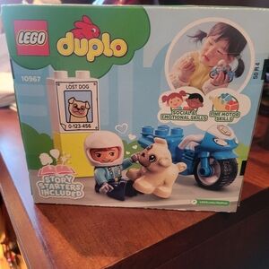 LEGO Duplo Lost Dog Adventure Set - Blue and White